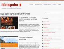 Tablet Screenshot of educapoles.ch